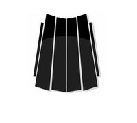 Black Door Window Pillar Trim for LEXUS GS350 2008-2011 Car Window Center B-Pillars Cover Protective Stickers