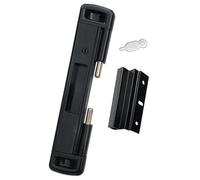 Black Double Bolt Patio Door Lock by Cal-Tech