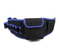 Black Double Padded Tool Belt Bag for Joiner Builders - The Ultimate Tool Companion