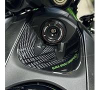 BLACK DOVES GRAPHICS 3D Resin Protection Stickers Compatible with Kawasaki Z H2 SE 2021-2024 (Key Zone), KAWZH2