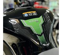 BLACK DOVES GRAPHICS 3D Resin Stickers Protectors Compatible with Kawasaki Ninja 1000 SX 2020-2022 (Tank Protection)