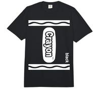 Black Drawing Pen Box Black Crayon Box Halloween Comfort Colors Adult Heavyweight T-Shirt