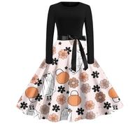 Black Dress Halloween Easter for Women Jumper Empire Waist Swing Plus Size Couples Fancy Adults Adult White Graduation Hooded Gothic Medieval Linen Accessories Western Baby