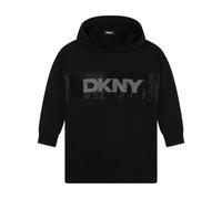 Black Dress with Modern Design - female - DKNY - Kids Sweatshirts - Black - 8 Y | 128 CM - Kids 8 Y | 128 CM