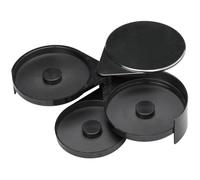 Black Drink Rimmer For Cocktails, Margarita Salt Plus Sugar Rimmer Kit, Lime Juice, Salt, Plus Sugar Using Three Compartment Layout, For Cocktail Connoisseurs