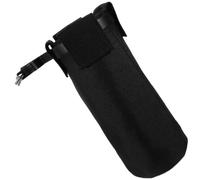 Black Drumstick Holder Bag with Clamp, Metal Frame for Gigging | Oxford Cloth, Sponge Padding, Wear Resistant Build, on Stand Access, for Rehearsal and Stage Use