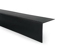 Black Durable 1M PVC Trim for Edges & Corners Upgrade Your Home or Office with Perfect 90 Degree Angles - 100x100mm & 70x70mm Sizes With 3MM Wall Thickness TMW Profiles (100x100mm)