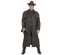 Black Duster Coats Costume Small for Wild West Cowboy Fancy Dress