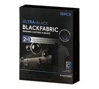 Black Dye for Clothes, 10PCS Black Clothing Dye Sheets, Darkening Blacks Fabric Dyes Color Catcher Laundry Sheets, Dark Blacks Clothes Color Restorer Dyes Laundry Sheet Restoration for Washing Machine