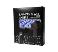 Black Dye for Clothes - 15 Pack Universal Solution, Gentle Fiber Color Protector Sheets for Washing Machine, Home, Laundry Room, Dorm, Apartment