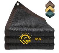 Black e Cloth 2x12m 85% UV Protect AntiTear Garden e Netting with Grommets for Plants Greenhouse Patio ChickenTomatoes
