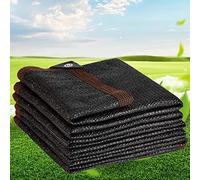 Black e Cloth for Plants - Recular Privacy e Netting, Breathable Tarp with Grommets, 4x10m (13.1x32.8ft) - Ideal for Sun Protect and Windbrea