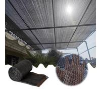 Black e Cloth Recular e Sail Solar Protect Netting Grommeted e Mesh Garden Canopy Sune Fabric for Greenhouse 1x8m (3.3x26.2ft)