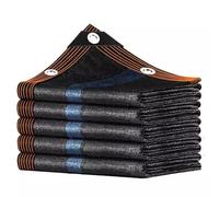 Black e Sail with Eyelets 90% UV Protect Breathable Canopy for Garden Pera Patio Plants2x1m to 6x8m