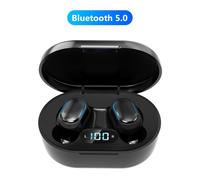 (Black, E7S) A7S/E7S Bluetooth 5.0 Wireless Sports Earbuds