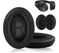 (Black) Ear Pads Cushion Earpads For Bose Qc35/25/15 Headphone Replacement