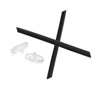 Black Ear Socks and Nose Pads for Oakley Ejector OO4142 Sunglass