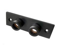 Nes Home Black Easy Fixing Plate Bracket Mini Douche Shattaf Thermostatic Shower Valve