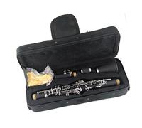 Black Eb Tone Ebonite Tube Body Performance Type Clarinet Instruments With Storage Case Clarinet for Beginners