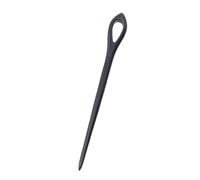 Black Ebony Wood Hair Stick Retro Antique Hairpin for Elegant Styling | Practical Sturdy Build, Simple Chic Finish, Ancient Style Parties Photography