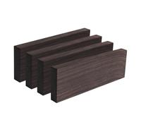 Black Ebony Wood - Original Lumber Timber, Black Timber | Premium Black Ebony Handle Plate for Musical Instruments, Ideal for diyy Tools, Perfect Material for Crafting and Enhancing Music Quality