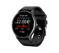 (Black) Ecg Ppg Blood Glucose Smart Watch Men Blood Pressure Fitness Heart Rate Tracker