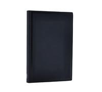 Black Edition Bold (Black Edition) Mini Lined Softcover Flexi Journal (Elastic Band Closure)