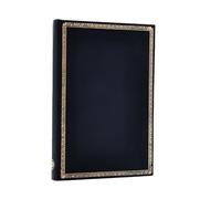Black Edition Mini Lined Hardcover Journal (Elastic Band Closure)