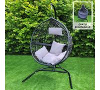 Black Egg Chair - Stylish Garden Chair