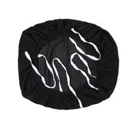 Black Elastic Office Chair Cover Stretchable Computer Chair Seat Elastic Desk Chairs Cover Removable Dining Room Desk Seats Covers Dining Chairs Slipcover Protective with Straps, Machine Washable