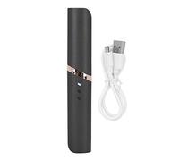 Black Electric Eyelash Curler, Heated Eyelash Curling Tool with 3 Temperature Settings, USB Rechargeable Eyelash Perming Device for Long - Lasting Curl with Safety Guard