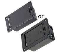 Black Electric Guitar Bass Battery Case Replacement 9V Active Guitar Bass Pickup Battery Box Easy To Replace