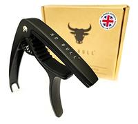 Black Electric Guitar Capo for Quick Change - Great Gift for Guitarists (+ Bonus Content) - Trigger Capo