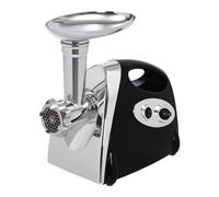 Black Electric Meat Grinder, Meat Mincer Sausage Maker with 3 Grinding Plates 2800W Powerful Copper Motor Food Grinding Mincing Machine 28 * 18.5 * 33cm