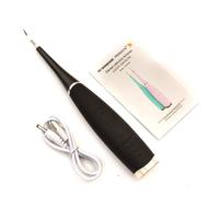 Black Electric Sonic Plaque Remover Dental Teeth Tooth Cleaner Scaler 5 Speeds