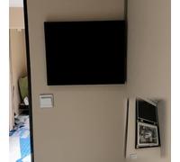 Black Electrical Panel Cover - Solid-Colored Circuit Breaker & Fuse Box Protective Lid, Indoor Art Hideaway for 31.5"x23.6" Panels, Durable & Stylish Design