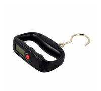 Black Electronic Luggage Scale with Hook Handheld Digital Scale LCD Display Weight Measuring Tools for Home, Traveling, Shopping