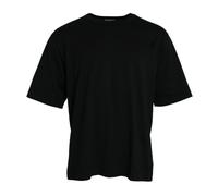 Black Embossed Logo Crew Neck T-Shirt - male - Dolce & Gabbana - T-Shirts - Black - S - Tops S