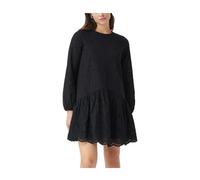 Black Embroidered Trapeze Dress - female - Salsa - Short Dresses - Black - S - Dresses S