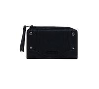 Black Embroidered Women Wallet - female - Desigual - Wallets & Cardholders - Black - ONE SIZE - Accessories ONE SIZE