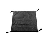 Black Emergency Cadaver Body Bag Oxford Cloth Body Storage Bag 210D with Handle, Foldable, Multi Use for Funeral Hospital Transportation (150 * 60CM)