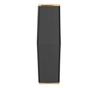 Black Empty Lipstick Containers, DIY Lip Balm Tubes for Homemade Lipstick, Matte Magnetic Clasp Refillable Tube with 12.1mm Inner Diameter, Ideal for Crafting and Gifting (Single OPP Bag [Frosted