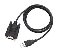 Black empty Modem Cable F/F - DB9, Female to Female, empty Modem Cable | 1 meter, Black, Unique Design Turn on the big screen game experience Plug and Play Perfect Solution Convert to Display Por