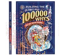 Black Encyclopedia for Children Gifts, Children's Encyclopedia "Why 100,000?" Extracurricular Reading for Primary School Students (Building the Ultimate Brain 100,000 Whys) (Blue)