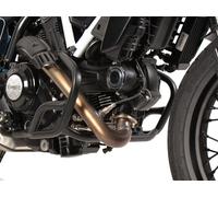 Black engine protection bars for Ducati Scrambler 800 Nightshift/Full Throttle