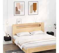 (Black, 2) vidaXL 1/2x Wall-mounted Bedside Cabinet Floating Bedside Unit Multi Colours