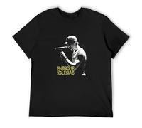 Black Enrique Iglesias 2012 Tour Concert Mens T-Shirt Unisex Graphic Black Tee Shirt L