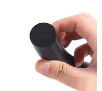 Black EPDM Rubber Foam Sealing Strip Round Sponge Cord Bar for Cabinet Door Seal 6/7/8/9/10/11/12/13/14/15/16/18/20, 1pcs(9mm)