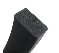 Black EPDM Rubber Foaming Sealing Strips Length 1Meter Width 10mm to 60mm Flat Square Strip EPDM Sponge Sealing Strip Thickness 3mm~50mm(Thickne-5mm,Width-40mm)