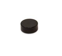Black Epoxy Coated N42 Neodymium Magnet For Arts, Crafts, Model Making, Diy, Hobbies, Office, And Home - 25mm Dia X 10mm Thick